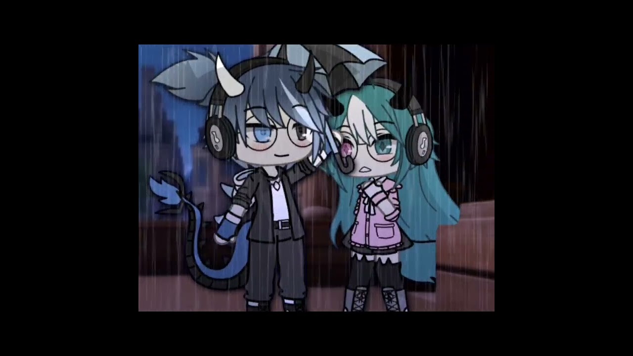 in the rain 🌧️☔(ib:tiktok) #gachalife #gachaedit #fypシ゚ #trendgacha #4you