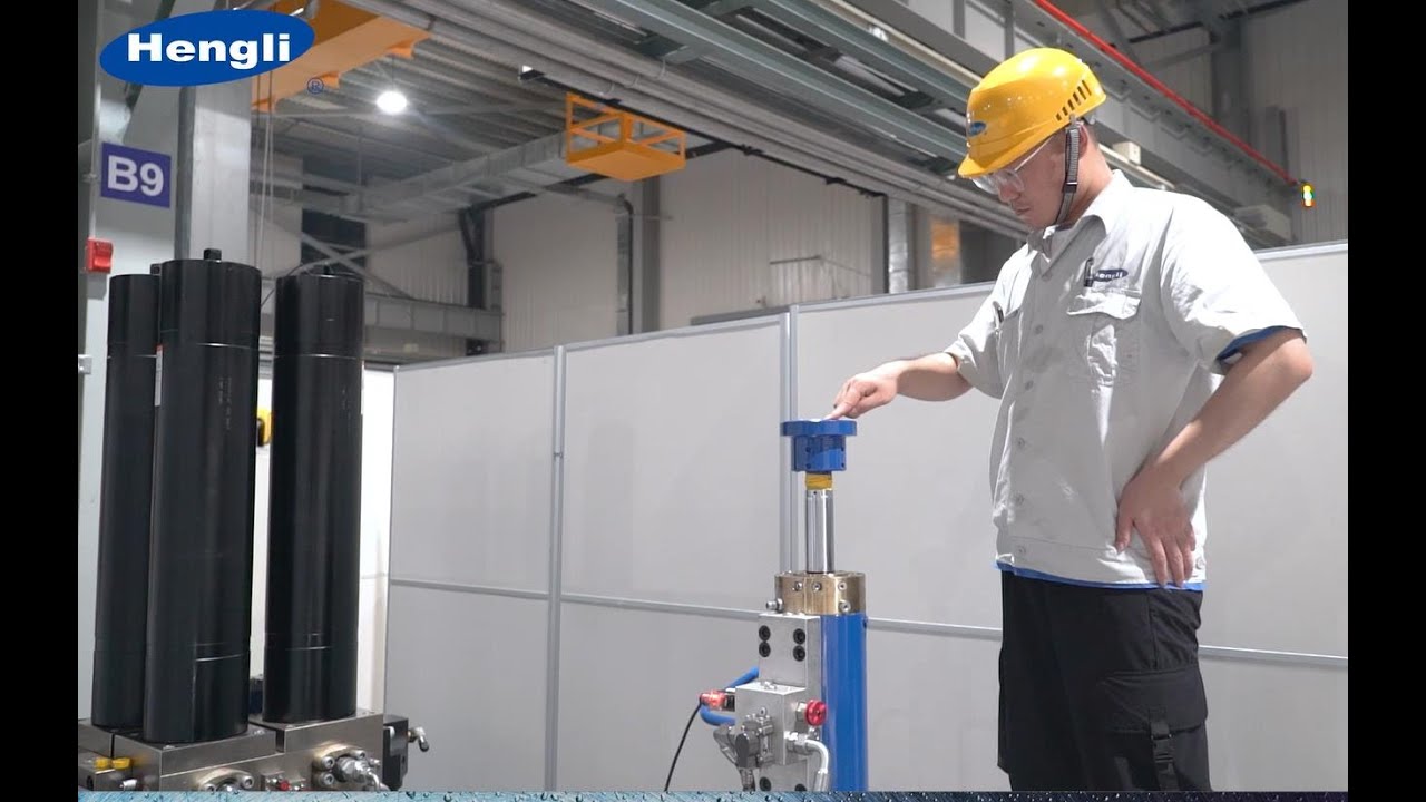 High-performance Hydrostatic Support Servo Cylinder Test
