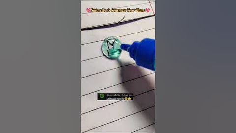 Cute Bubble💭Name Calligraphy ❤️#like #share #name #writing #comment #trending #calligraphy #shorts