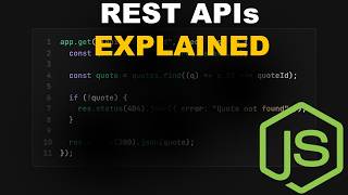 Build Your First REST API in 20 Minutes (Node.js   Express)