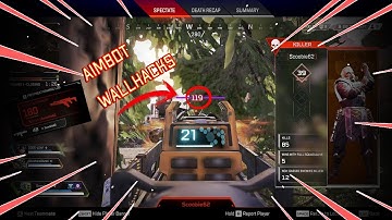Spectating Hacker in Apex Legends - (Aimbot + Wallhacks) | AHS