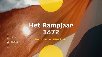 Het Rampjaar 1672 in 90 seconden