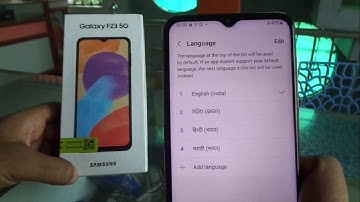 Samsung galaxy F23 5G language change solution / default language to English.