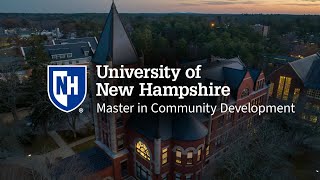 The Online Masters In Community Development Program At Unh