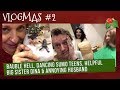 VLOGMAS (2018) #2 - BAUBLE HELL, DANCING SUMO Teens, HELPFUL Big SISTER Dina & ANNOYING HUSBAND