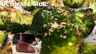 BEST Garlic Parmesan Roasted Broccoli 🧀🔥 (Forget It's Healthy!)