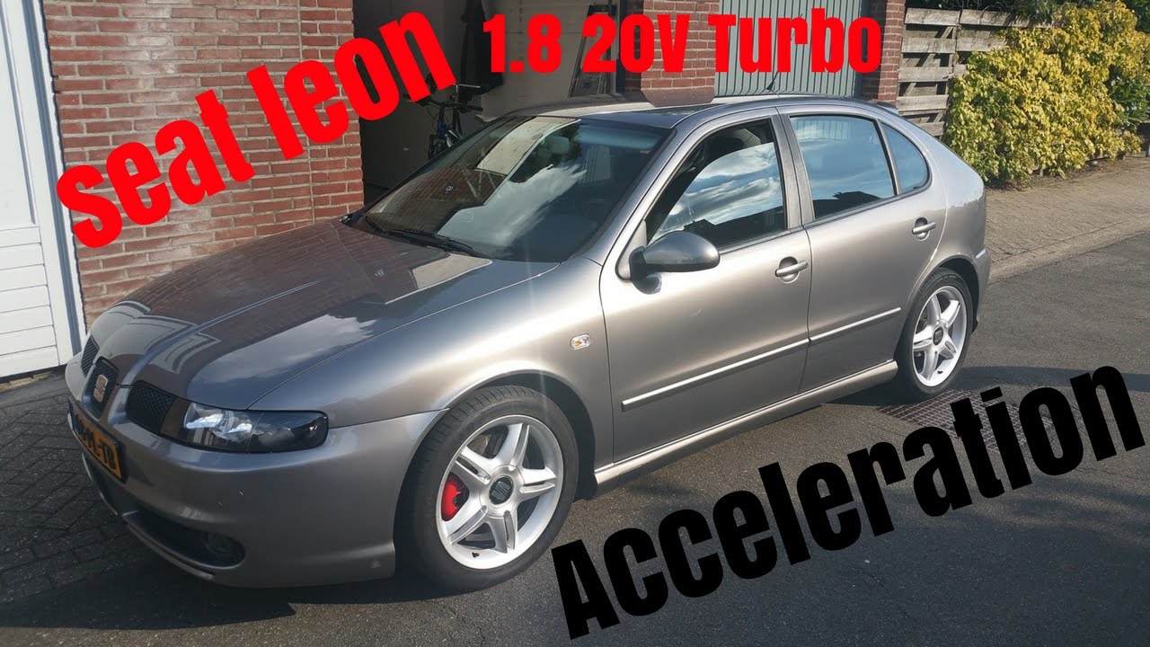 Seat Leon 1 8 v Turbo Acceleration Youtube