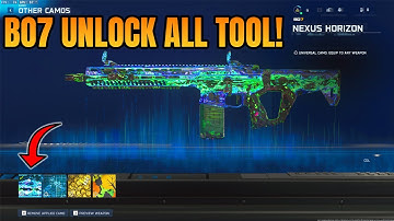 *NEW* BLACK OPS 7 UNLOCK ALL TOOL! GET ALL MASTERY CAMOS, OPERATORS, ATTACHMENTS, GOBBLEGUMS & MORE!