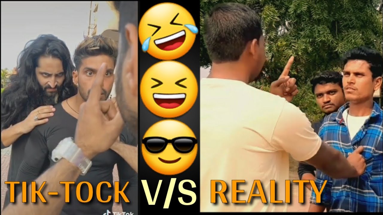 Tik-tock V/S reality || Tik tock funny video || मराठी काॅमेङी व्हीडीयो