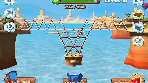Bridge Builder Constructor Simulator - West level 16