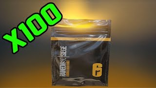 100 Alpha Pack OPENING! - Rainbow Six Siege