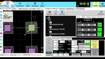 Biogel Scaffold Speed Test with Hyrel 3D.