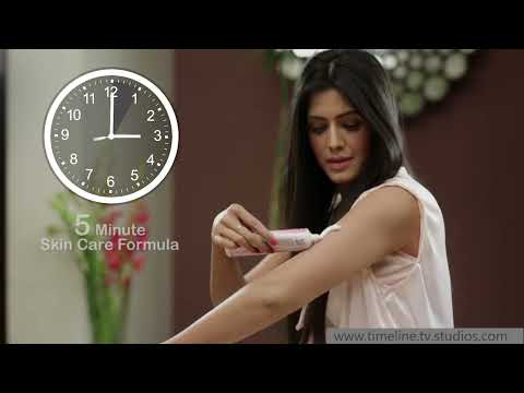 Still from the Miss London Hair Removal Cream TV commercial