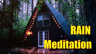 The sound of summer rain | Rain sounds for sleeping | MRv creation