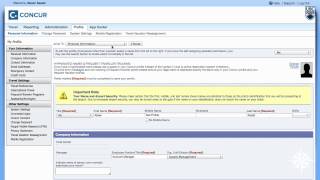 Concur Tutorials:  Set up a Travel Arranger or Assistant