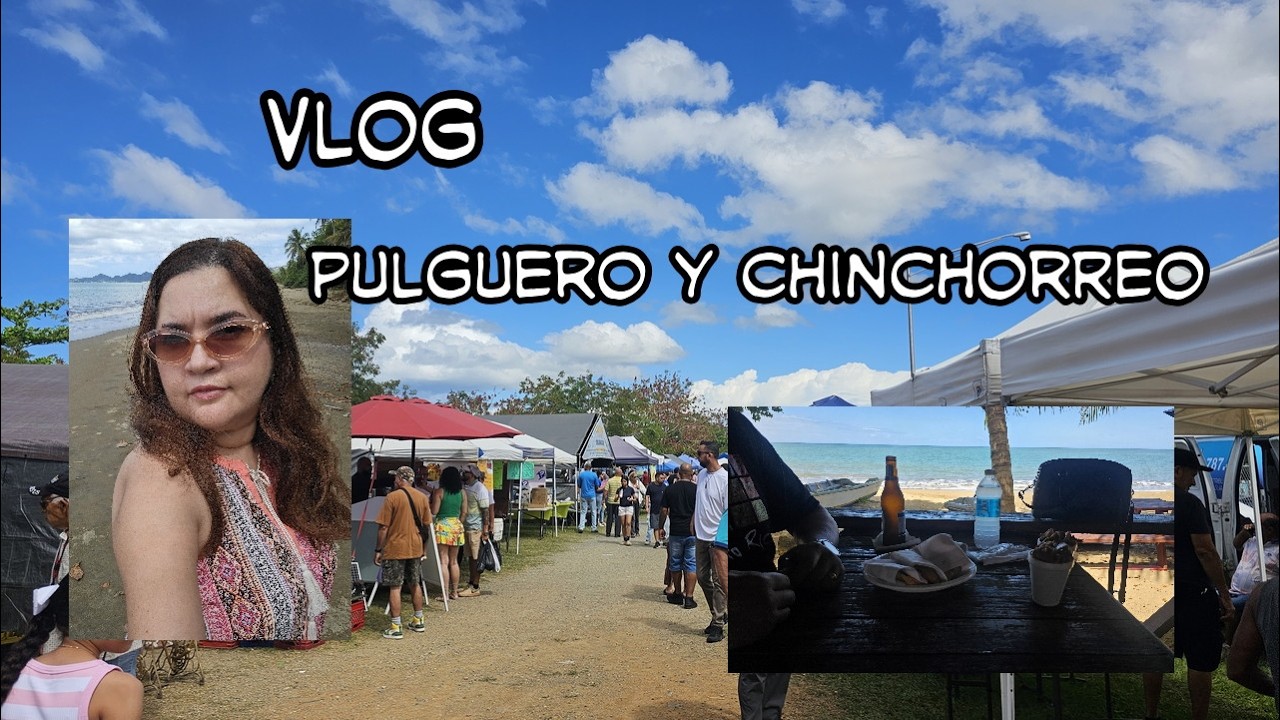 Vlog Domingo de pulguero, chinchorreo y compras #vlogpuertorico 