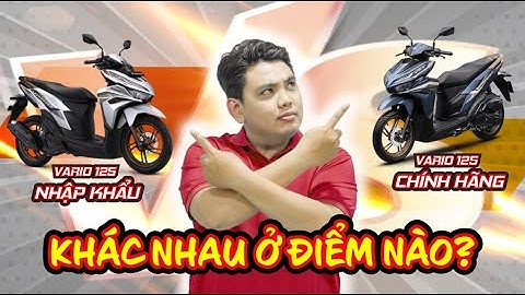 So sánh vario 125 vs 150 2023 năm 2024