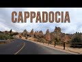 Cappadocia Driving Tour in 4k- Part 2- Uçhisar, Göreme, Çavuşin, Avanos