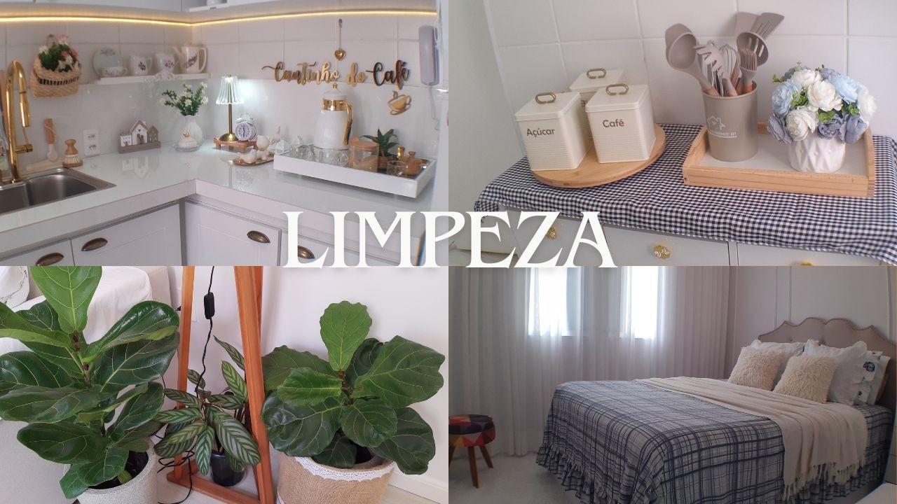 LIMPEZA DIÁRIA COLOCANDO A CASA EM ORDEM
