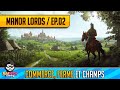 Manor lords srie  le comptoir commercial et les champs  ep02