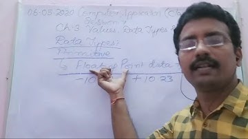 Class 9 Computer Application Session 7 (6/5/2020)