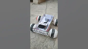 صنع سيارة بجهاز تحكم عن بعد 