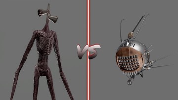 NPC battles #3 | Siren Head VS Eyebot - Dreams PS4