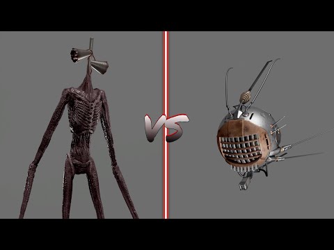 NPC battles #3 | Siren Head VS Eyebot - Dreams PS4