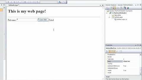 ASP.NET LESSON-01 TOPIC-07