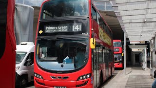 Full Route Visual | London Bus Route 141 | Towards Palmers Green, NC Road | HV172 BN14 VZR