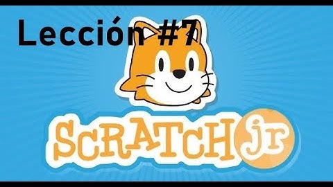 Programa en ScratchJr: Lección #7 bloques de finalización