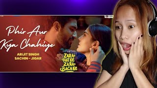 Phir Aur Kya Chahiye| Zara Hatke Zara Bachke| Vicky K, Arijit Singh,Sachin-Jigar | Reaction