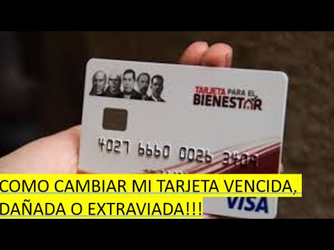 Video: Cómo Reemplazar Una Tarjeta Bancaria Vencida