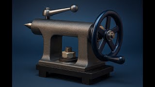 Lathe Machine Tail Stock Assembly with #catiav5