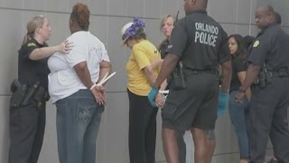 Protestors Arrested At Marco Rubio's Office