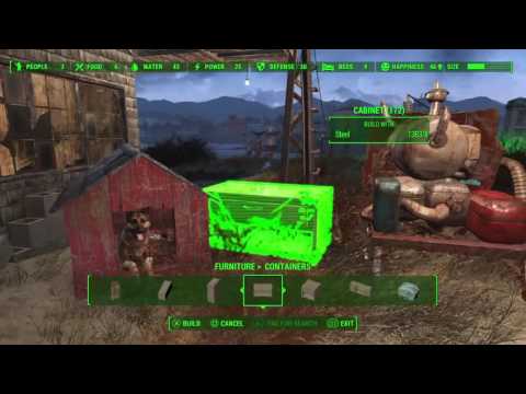 Ps4 Fallout4  How to build a settlement  როგორ ავაშენოთ დასახლება