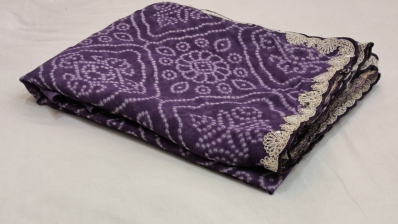 Jaipuri chunri Sarees | Gota Patti Sarees| Party Wear Saree |Chiffon Sarees#Newfancysaree #Sadi