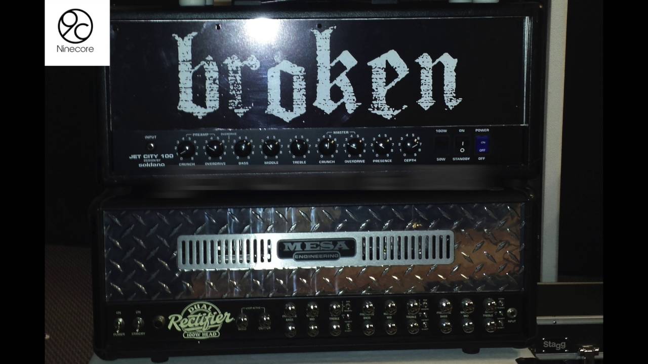 MESA DUAL RECTIFIER MULTIWATT VRS JET CITY 100HDM SOLDANO SLO  CLONE