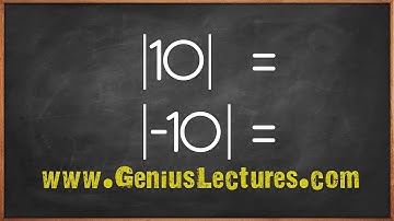 Absolute Value - Beginning Algebra