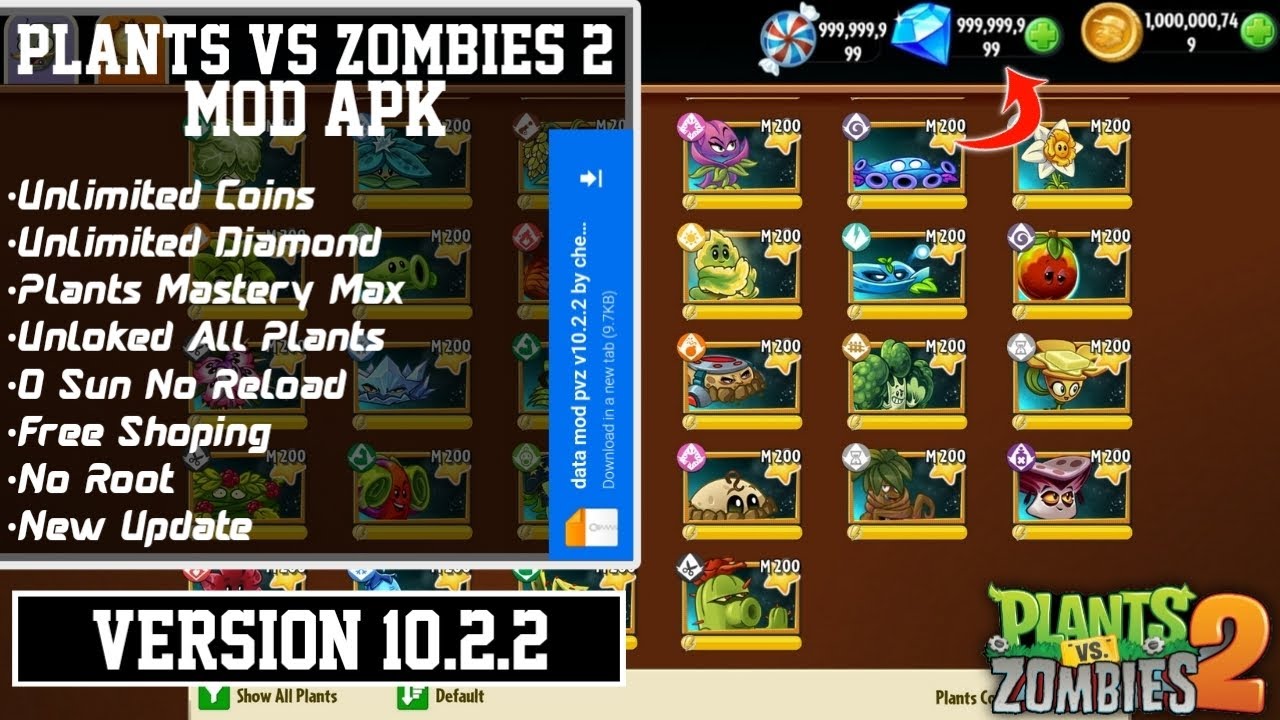 Plants vs. Zombies: Garden Warfare 2 Mod Apk Free Download