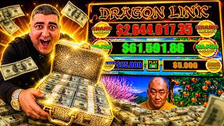 I Risked $500K On One Slot Machine | Dragon Link Massive Bets screenshot 5