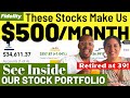 Making Over $500 a Month in Passive Income from Stocks – See Inside Our Stock Portfolio (Ep. 14)
