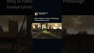 this is what my work commute looks like ngl #fallout #gaming #pittsburgh