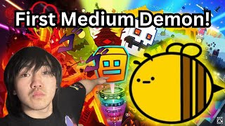 Trying to beat my first medium demon 