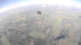 skydiving maneuver series (Frontflip, backflip, barrel roll)