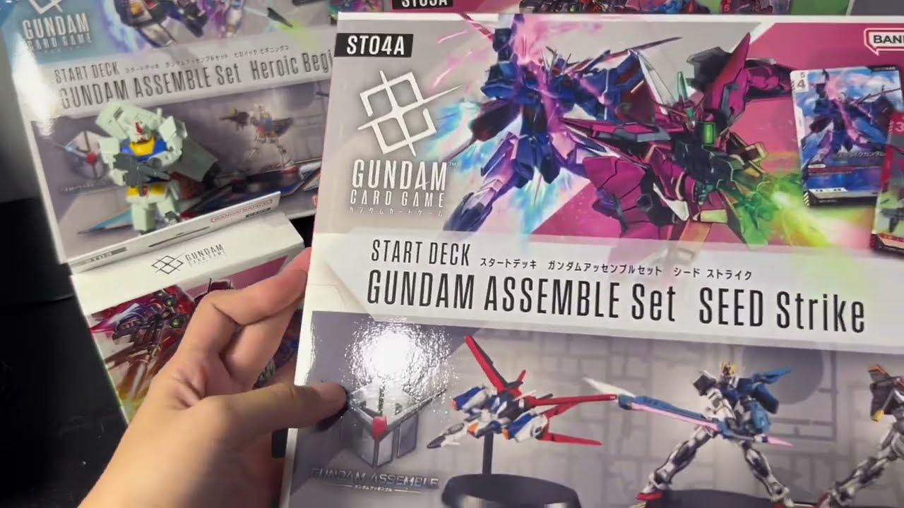 Starter Deck with Assemble Set Unboxing