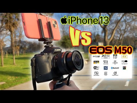 iPhone 13 VS Canon M50! Which one should I choose for my Youtube videos?