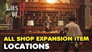 Famous Lies of P - All Shop Expansion Item Locations (Krat Supply Boxes & Venigni Collections) Wealth