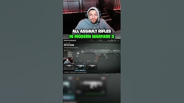 All Assault Rifles So Far In Modern Warfare 3!