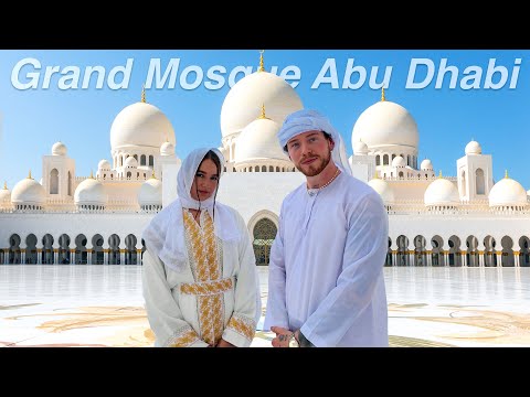 We Visited The Grand Mosque in Abu Dhabi